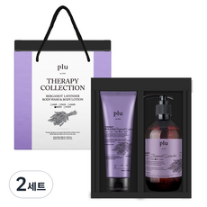 plu 香氛療癒身體護理佛手柑薰衣草香禮盒 沐浴乳 500ml+身體乳 200ml, 2組