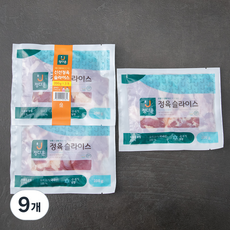 정다운 정육슬라이스, 200g, 9개