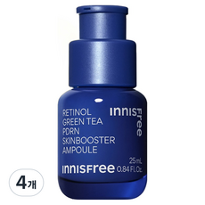 이니스프리 레티놀 그린티 PDRN 스킨부스터 앰플, 25ml, 4개