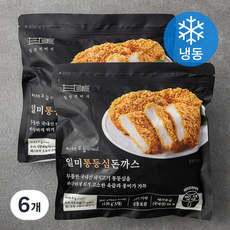 일상적미식 일미 통등심 돈까스 3입 (냉동), 6개, 390g