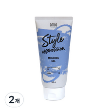 아모스프로페셔널 스타일 익스프레션 몰딩 헤어 젤, 300ml, 2개