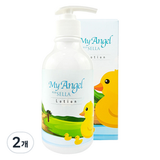 PLUS SELLA My Angel寶寶保濕身體乳液, 2瓶, 300ml