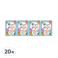 우리애들밥상 뿌릴락비빌락 후리가케 해물, 해물맛, 20g, 20개