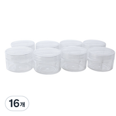 大夢化妝品瓶膏霜容器 15g EB-09, 混色, 16個