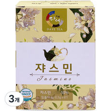 DAYE TEA 茶禮 茉莉花茶茶包, 0.5g, 8包, 3盒