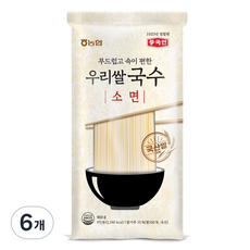 농협 풍국 우리쌀국수 소면, 900g, 6개