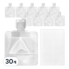 comet 簡潔旅行用分裝袋 30ml, 白色, 30個