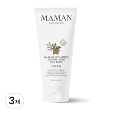 마망세뮤 텐더스킨 포 베이비 크림, 160g, 3개