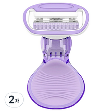 Market Ring 俐落女性除毛器 紫色 Type1, 2個, 1入