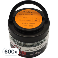 Inno工具 沉頭白色自攻螺絲 1239, 600個