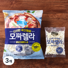 덴마크 신선한 국산원유 모짜렐라 치즈, 70g, 4개입, 3개