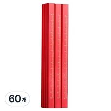 Ilsangsokbanzzak HB 方形鉛筆 紅色, 1色, 60個