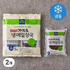 면사랑 가쓰오 냉메밀장국 5인분 (냉동), 1.5kg, 2개