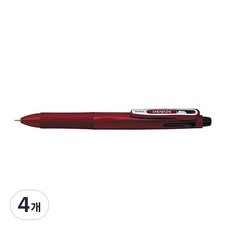 ZEBRA 斑馬牌 SARASA 多功能筆 0.5mm 2+SB SJ2, 紅色, 4個