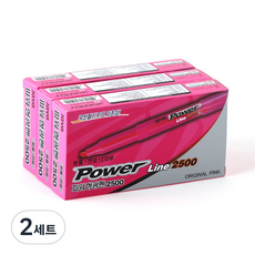 자바펜 파워라인 형광펜 오리지널, 분홍, 72개