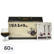 전통 발효흑마늘진액 실속형, 60개, 80ml