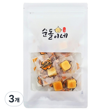 순돌이네 한입 쏙 치즈 오징어 20p, 3개, 100g