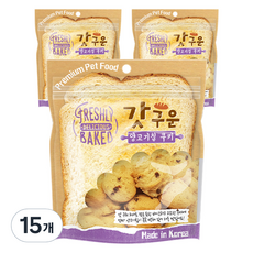 갓구운 양고기칩 쿠키 강아지간식, 350g, 15개, 양고기맛