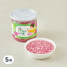 에코맘의산골이유식 우리채소 잎피클, 300g, 5개