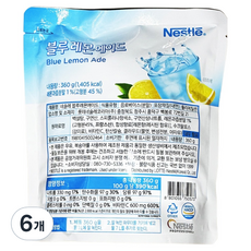 네슬레 블루레몬에이드 분말, 360g, 1개입, 6개
