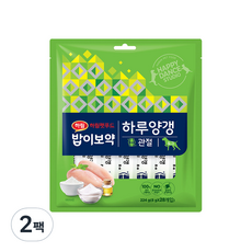 하림펫푸드 밥이보약 DOG 하루양갱, 관절, 224g, 2개