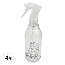 韓國 APOLLO 透明噴霧瓶 300ml, 4個, 透明