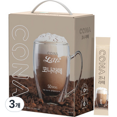 코나 라떼 로스트, 13.5g, 50개입, 3개