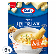 크래프트 치킨크림스프, 198g, 6개