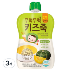 이유케어스 무럭무럭 키즈죽, 단호박, 3개, 100g