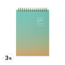 아르디움 100일 데일리 플래너, 민트, 3개
