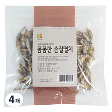 이미지 꼼꼼한 손질 멸치, 150g, 4개