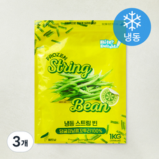 Bite?Delight! 스트링 빈 (냉동), 3개, 1kg