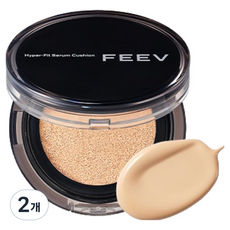 피브 하이퍼 핏 세럼 쿠션 15g, 02 누드, 2개