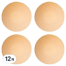 포텐키트 데일리 니플 커버 타입1 8 x 8 cm 2p, 12개