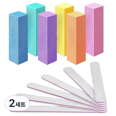 O-ON 砂磨塊砂紙 6入 + 白色棒狀銼刀砂紙 6入組, 2套