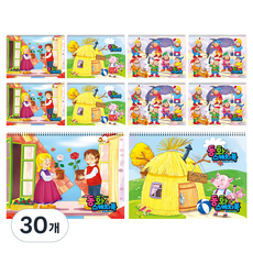 다다 동화 스케치북 랜덤 발송, 345 x 247 mm, 24매, 30개