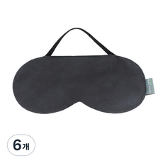 Green Life 草本眼部熱敷袋 灰色, 1入, 6個