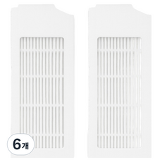 WonderfulPlace 相容 Ecovacs T10 替換濾網, 6個, 單一商品