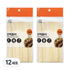 CAMEL 竹製山賊烤肉串 15cm, 100入, 12套