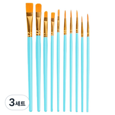 City水彩畫筆 10種組 天藍色, 3組