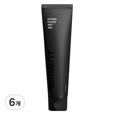 비젠트 내추럴 픽싱 소프트 왁스, 6개, 100ml