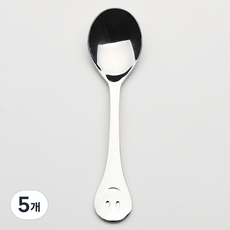 블룸엣홈 스마일 유아 스푼, 단품, 5개