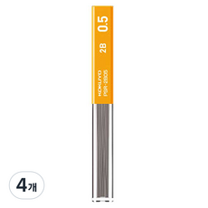 KOKUYO 國譽 NPENCIL 自動鉛筆筆芯 2B, 4個, 0.5mm