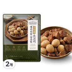 신세계푸드 고단백 소고기 메추리알 장조림, 2개, 1kg
