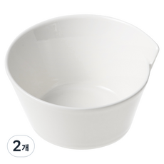 빌레로이앤보흐 뉴웨이브 라이스볼 350ml, 화이트, 2개