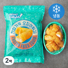 바이트딜라이트 한입가득 오징어튀김 (냉동), 800g, 2팩