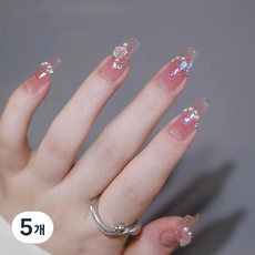 포켓마스터 네일아트 네일스티커 A528, 5개