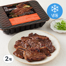 대한우리 양념 한입 LA갈비 (냉동), 500g, 2개