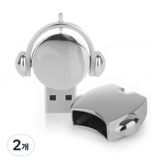 뮤스트 팝스 USB 실버, 128GB, 2개