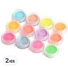 BB Glow Nail Powder 12 款套裝, 2組